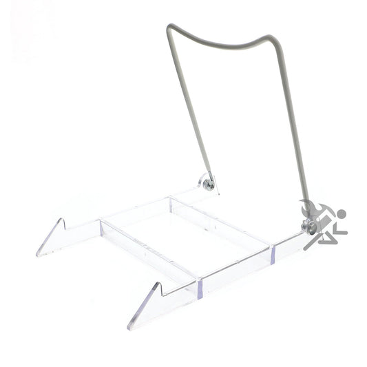 Adjustable Wire Back Plate Display Stand Easel 6-1/2" High