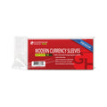 Premium OPP Modern Currency Sleeves for Standard Bills, 100 Pack