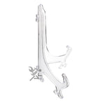 7" Frosted Folding Easel Plate Display Stands