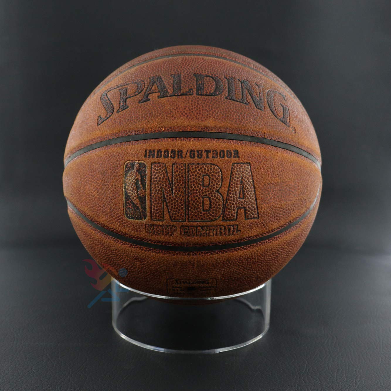 6 x 2 inch Acrylic Sports Ball Display Ring Pedestal Basketball Volleyball Bowling Ball