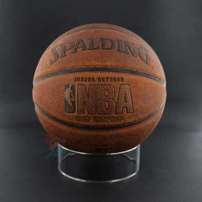 6 x 2 inch Acrylic Sports Ball Display Ring Pedestal Basketball Volleyball Bowling Ball