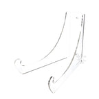 Clear Acrylic 8" High Bowl Display Stand for 9" - 13" Diameter Bowls and Platters