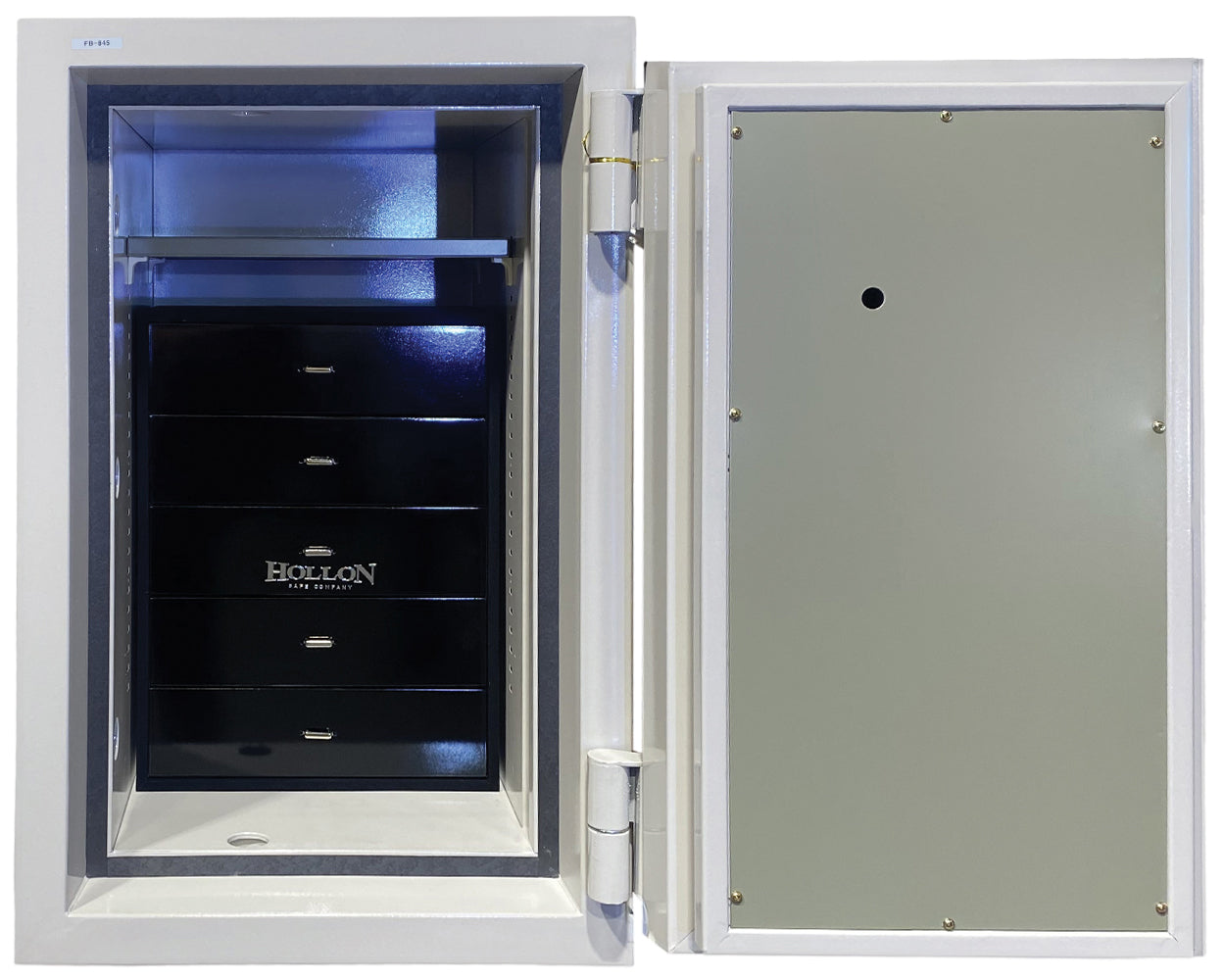Hollon 845-JD Jewelry Safe 2 Hour Fireproof Protection 3.36 Cubic Feet