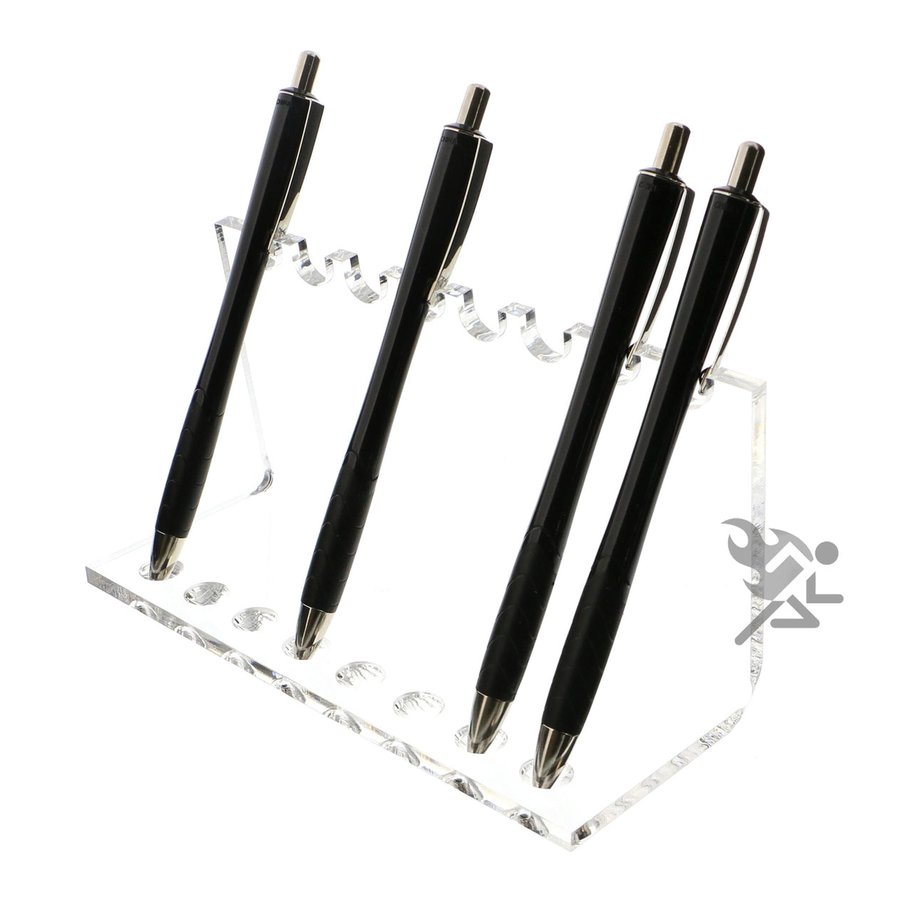 Pen Display Stand Easel holds Set of Eight Pens