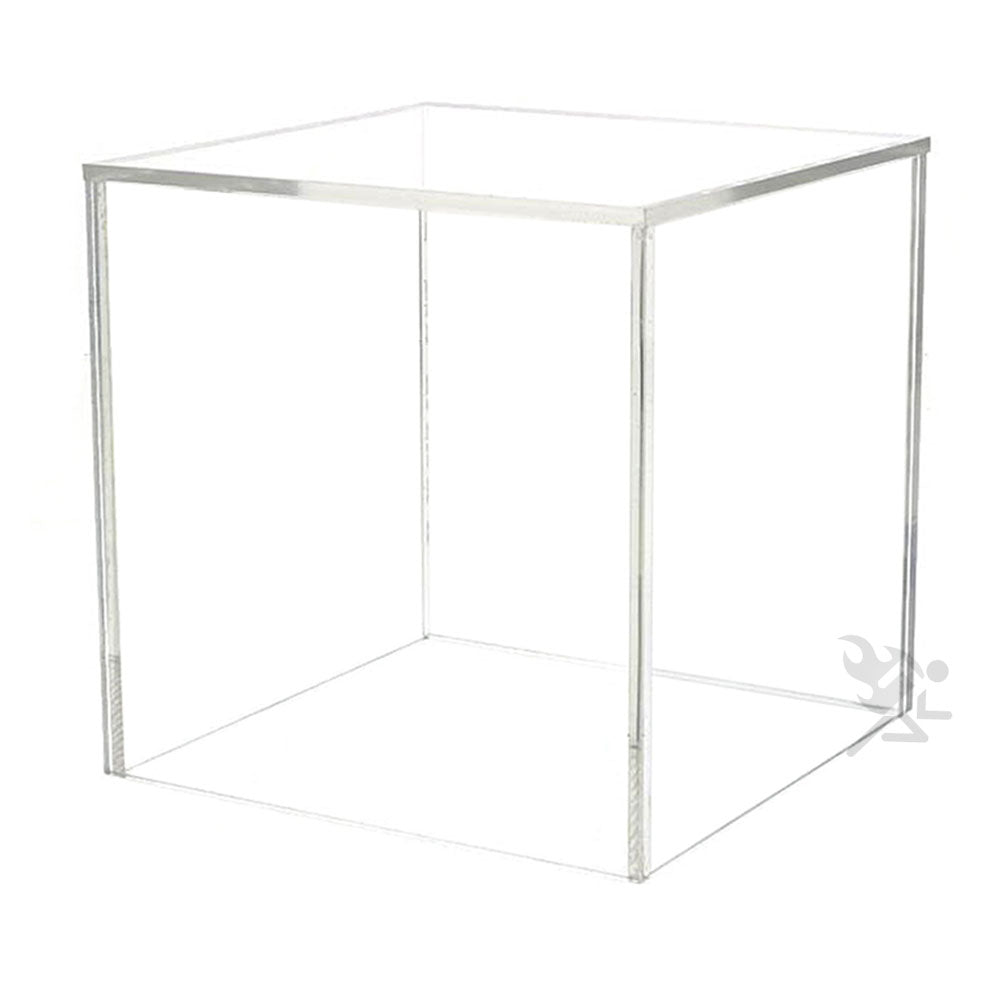 Acrylic Display Case 8" x 8" x 8" Dustproof Showcase
