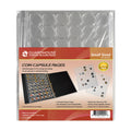 Coin Capsule Album Pages 48 SML - Model "A" Capsules per Page (2 Pages per Pack)