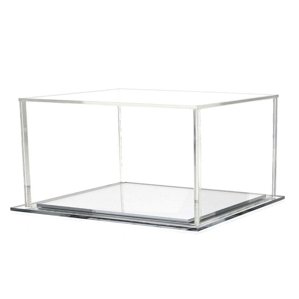 Acrylic Display Case 9" x 6" x 6" Dustproof Showcase