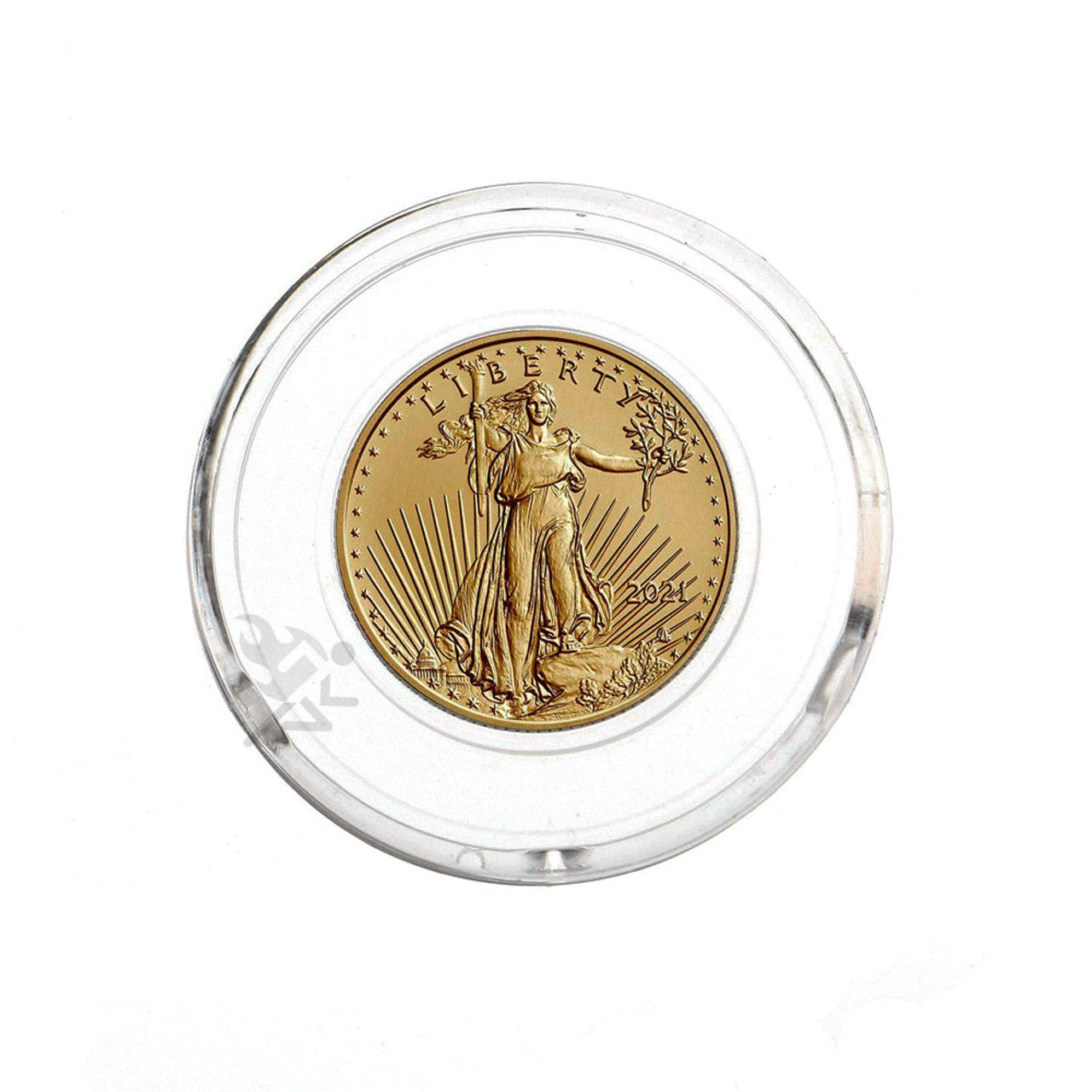 16.5mm Direct Fit Coin Holders for 1/10oz Gold Eagles