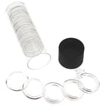Capsule Tube & 20 A22 Direct Fit Coin Holders for 22mm 1/4oz Gold Eagles