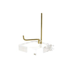 2-3/4" Adjustable Metal Arm Display Stand Easel with Acrylic Base