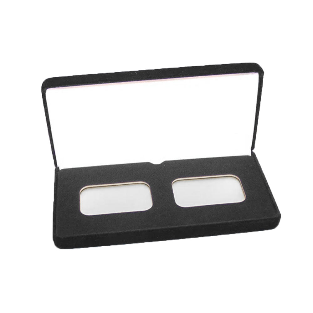 Double Horizontal Bar Display Box for Air-Tite 1oz Silver Bar Holders