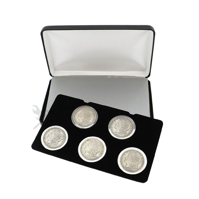 Five Coin Display Box for Air-Tite LRG - Model "H" Coin Holders