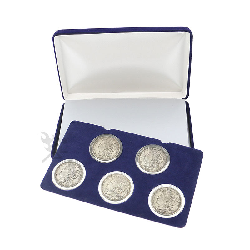 Five Coin Display Box for Air-Tite LRG - Model "H" Coin Holders