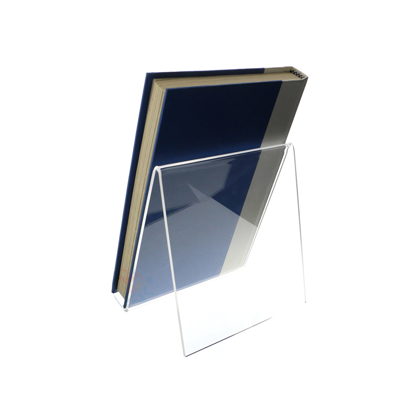 Acrylic 6" Book Display Stand Easel with 7/8" Resting Shelf