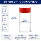 Capsule Tubes for XL - Model "I" Coin Holders