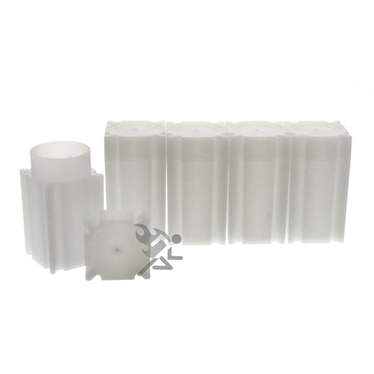 Square Coin Storage Tubes for Small Dollars