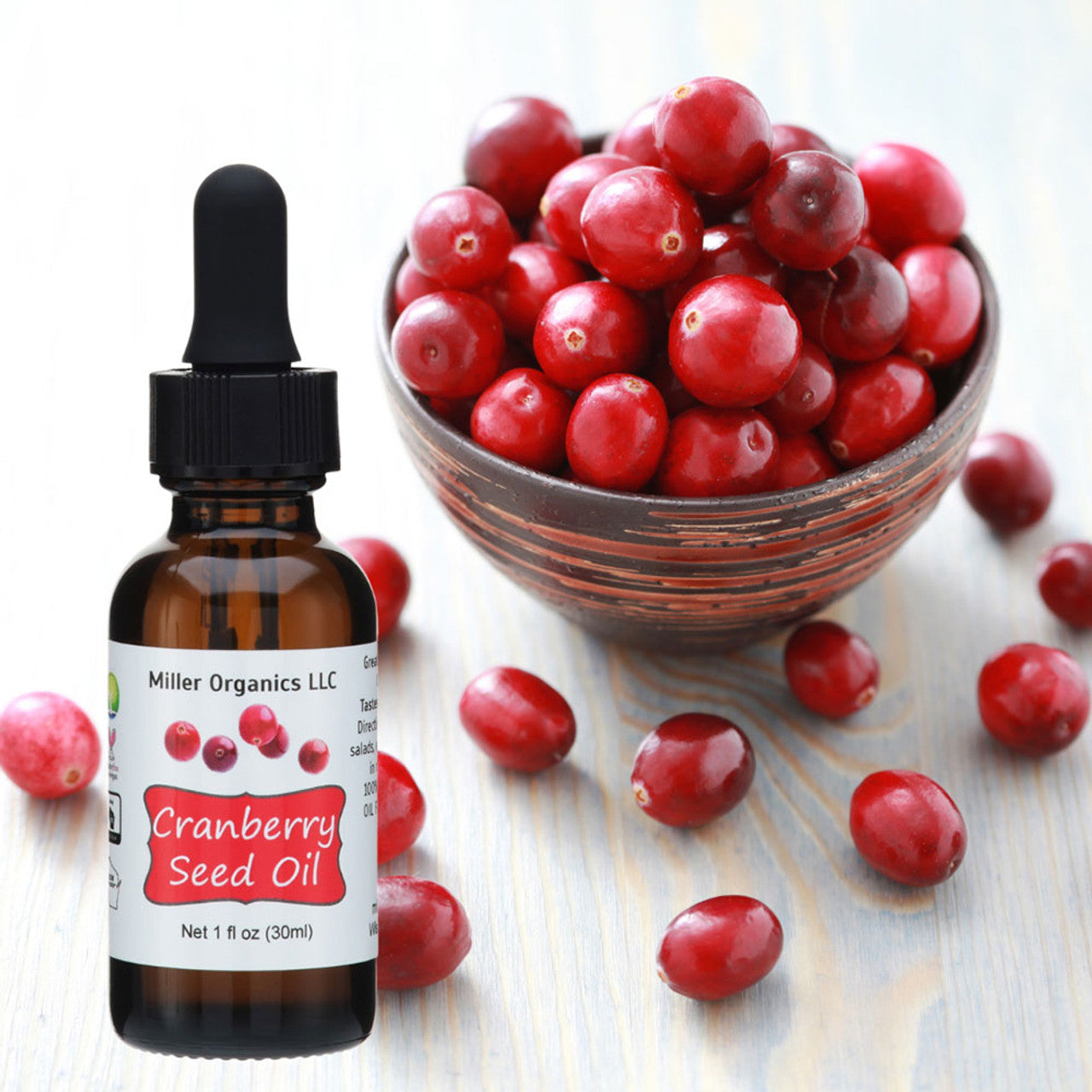 Edible Cranberry Seed Oil Improve Heart Brain & Metabolism