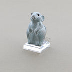 Acrylic Display Stand Block with Beveled Edge, 1/2" H x 1-1/2" Square