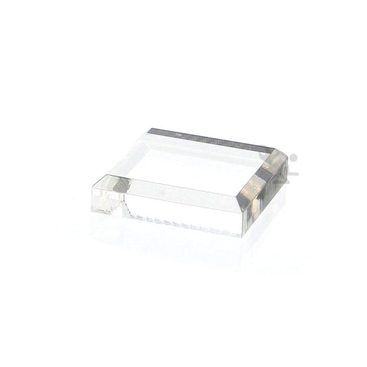 Acrylic Display Stand Block with Beveled Edge, 1/2" H x 2" Square