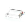 Acrylic Display Stand Block with Beveled Edge, 1/2" H x 3" Square