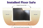 Hollon B3500 B-Rated Floor Safe