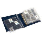 Grande G 4-Ring Binder with Slipcase for Storage of Coins, Stamps, Currency