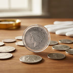 H38 Direct Fit Coin Holders for 38.1mm 1oz Silver Dollars