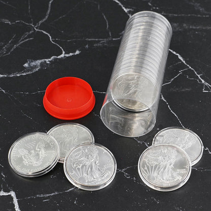 Air-Tite H40 Direct Fit Coin Holders for 1oz Silver Eagles