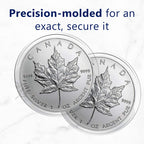 H$5ML Direct Fit Coin Holders for 38mm 1oz Silver Maple Leaf