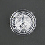 Capsule Tube & 15 High Relief 39mm Direct Fit for 2oz Queen's Beast & 2oz Biblical Series