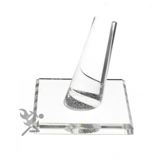 OnFireGuy Jewelry Ring Display Stand Holder with Square Base