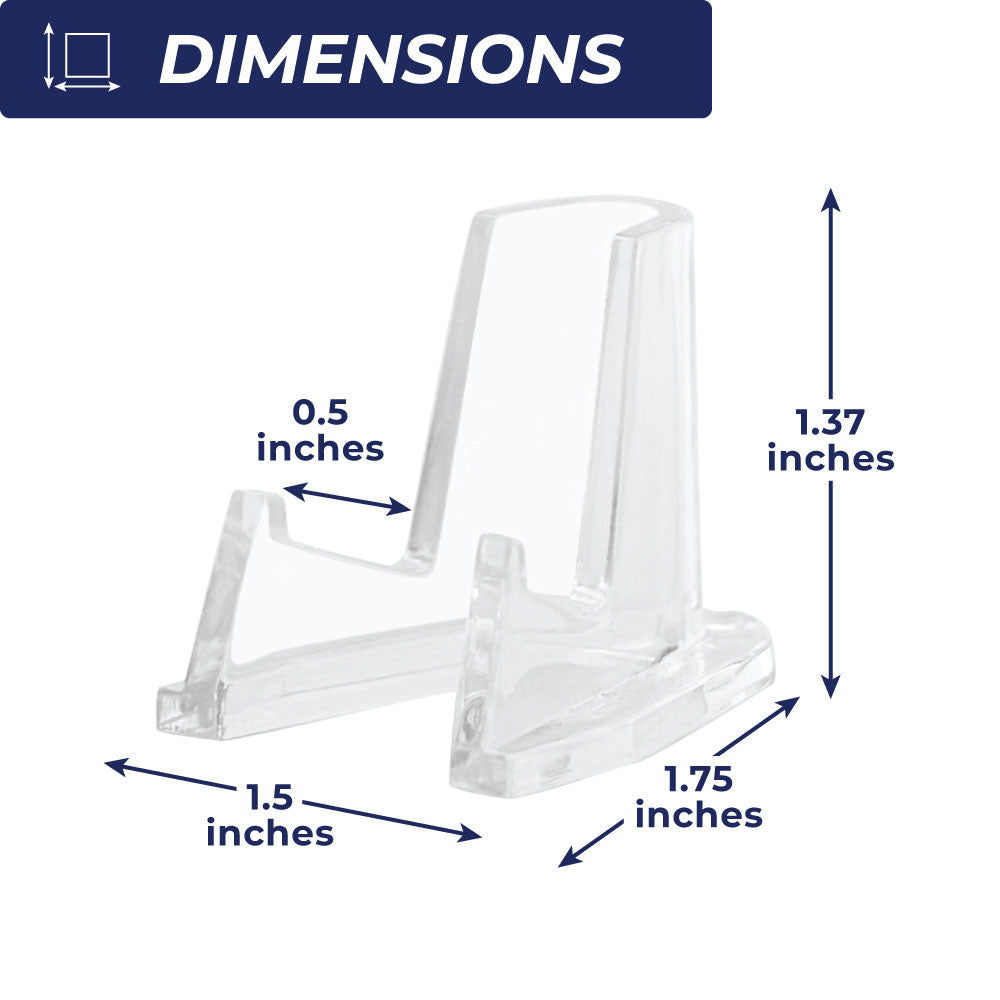 OnFireGuy Clear Display Easel Dimensions