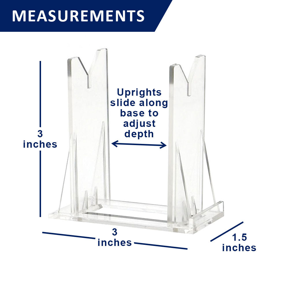 Onfireguy 250-Pack Large Adjustable Clear Acrylic Fishing Lure Display Stand Easels for Large Fishing Lures, Wildlife Calls, and Knives Onfireguy 250-Pack Large Adjustable Clear Acrylic Fishing Lure Display Stand Easels for Large Fishing Lures, Wildlife Calls, and Knives