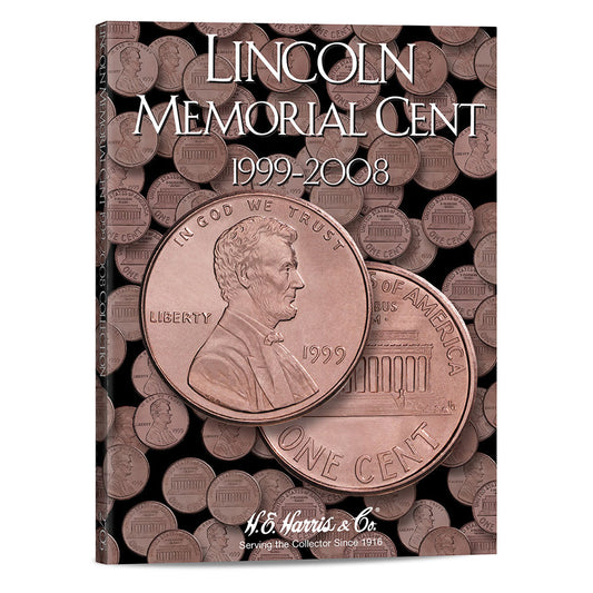 Whitman Lincoln Memorial Cent Coin Folder 1999 - 2008
