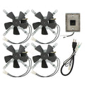 RFK 1006 Fireplace Fan Blower Complete Kit