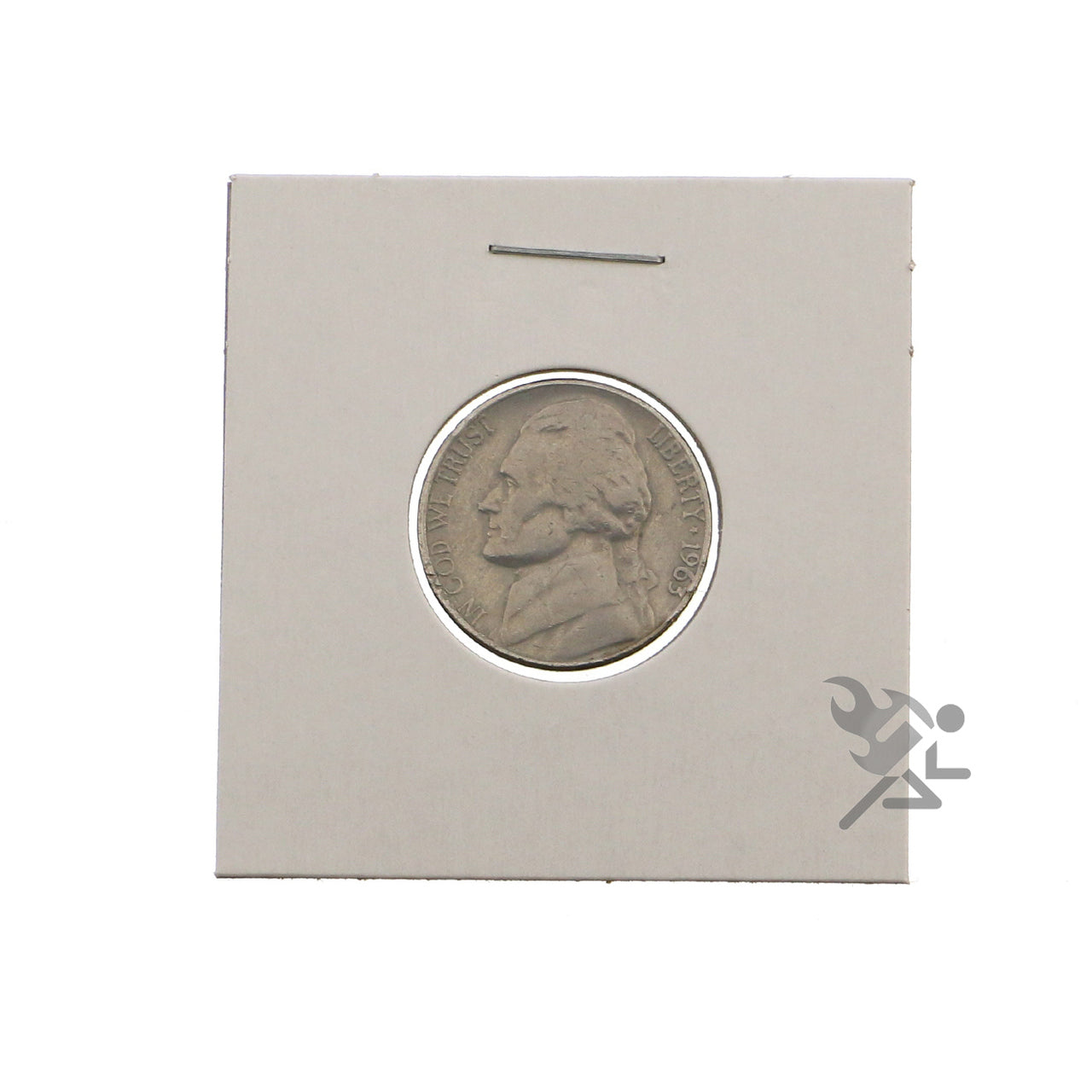 Cardboard & Mylar 2x2 Nickel Coin Flips Qty: 100
