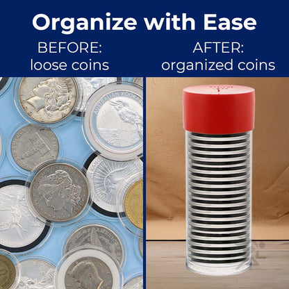 Capsule Tubes for LRG - Model "H" Coin Holders