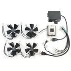 RFK 3004 Heat Activated Fireplace Fan Blower Kit Replacement for RFK 1007