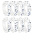 Crystal Clear Transparent Tape, 8 Rolls