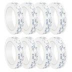 Crystal Clear Transparent Tape, 8 Rolls