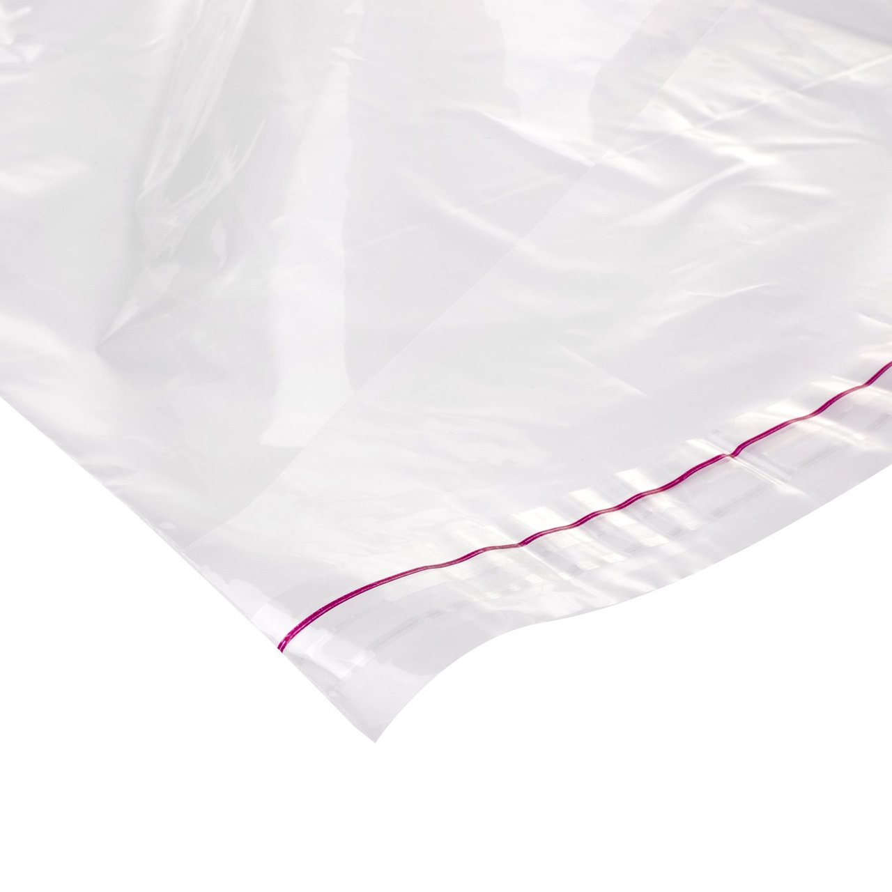 Resealable Suffocation Warning Bags, 100 Pack
