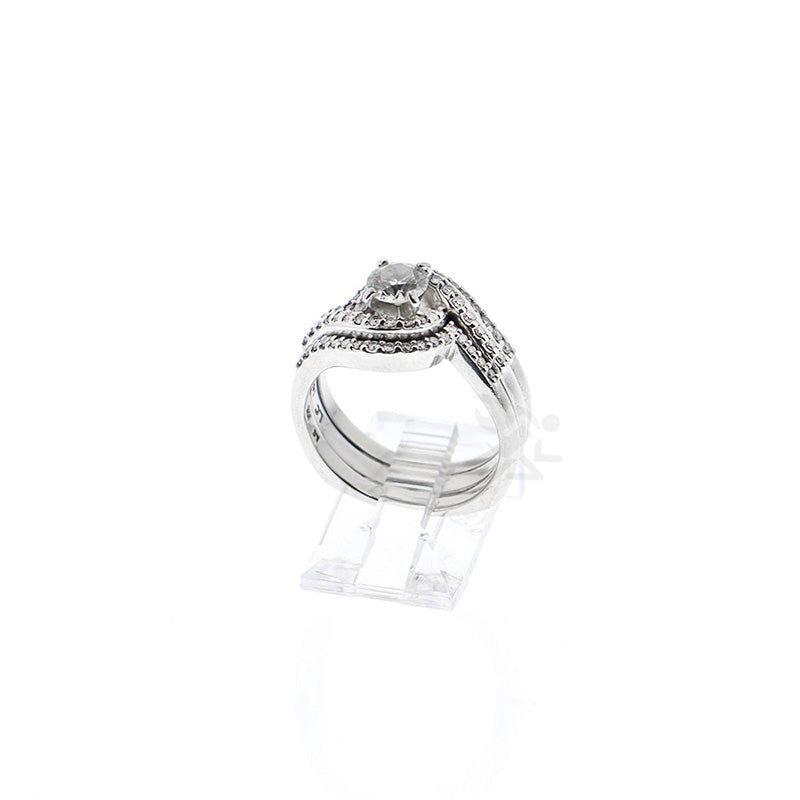 OnFireGuy Jewelry Ring Clip Holder Clear Acrylic, 12 Pack