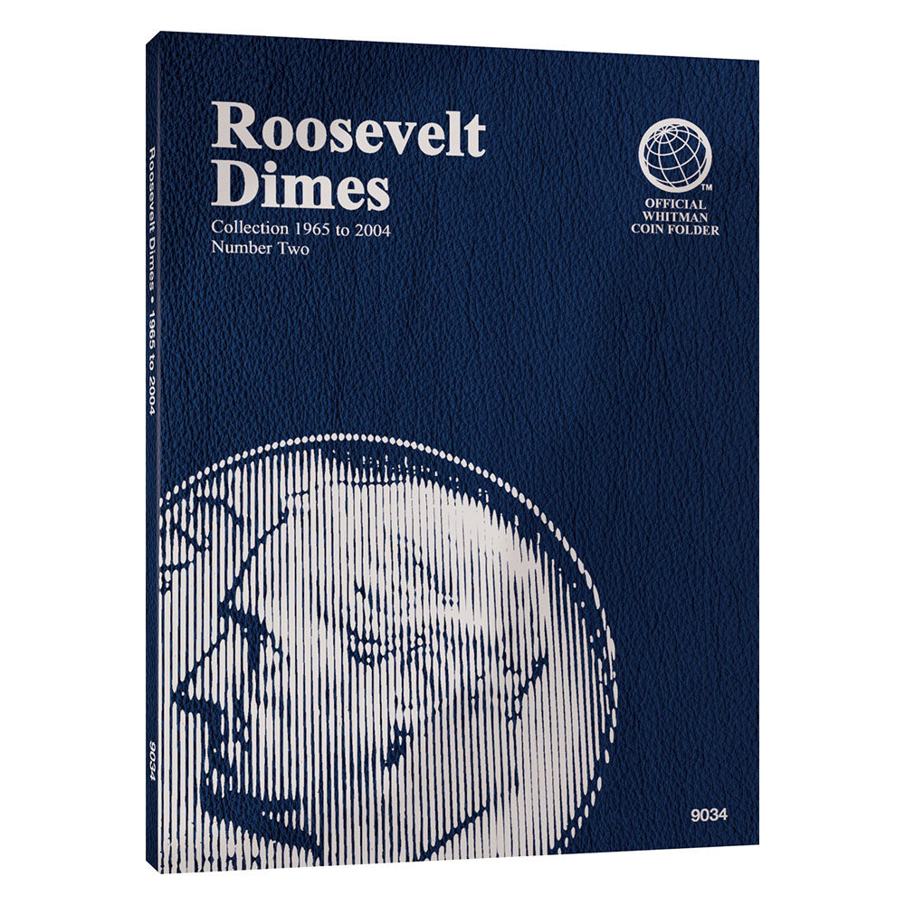 Roosevelt Dimes Coin Folder 1965 - 2004