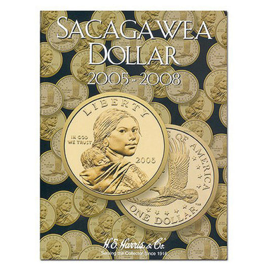 Whitman Sacagawea Dollars Coin Folder 2005 - 2008