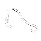 6 Pcs/3 Pair Clear Acrylic Sandal Shoe Support Insert Stands