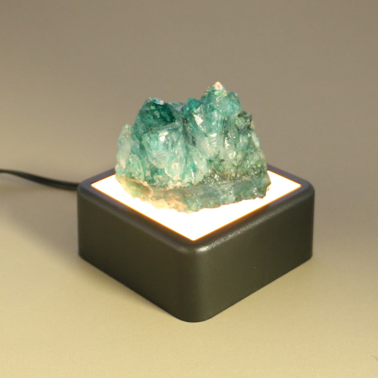 Lighted Display Box Riser for Glass, Minerals, & Spheres