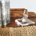OnFireGuy Jewelry Ring Display Stand Holder with Square Base
