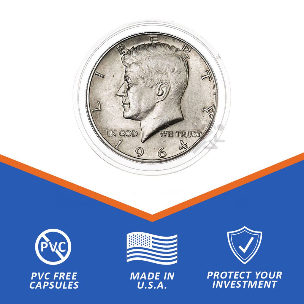 76.8mm Direct Fit Coin Holders for 5oz America the Beautiful