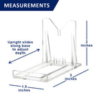 Small Two-Piece Adjustable Display Stand Easels