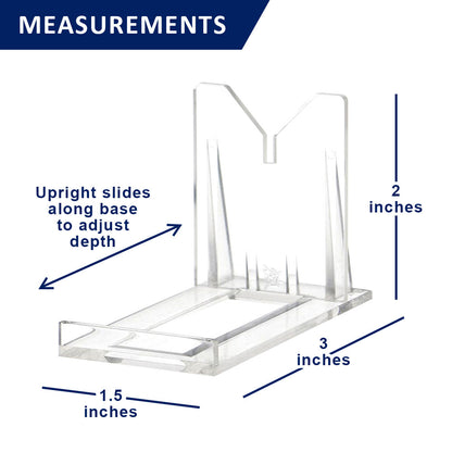 Small Two-Piece Adjustable Display Stand Easels